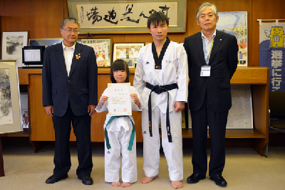 写真：全日本ジュニアテコンドー選手権大会