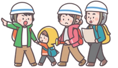 みんなで避難
