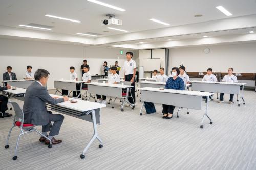 選手自己紹介
