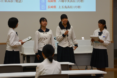 写真：抽選会の様子