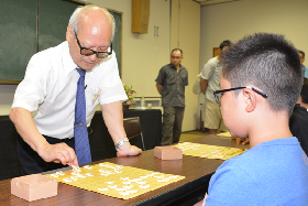 写真2：森信雄講演会の様子