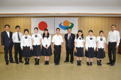 写真：川之江高等学校放送部のみなさん