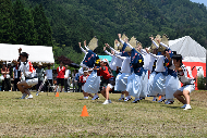 写真：阿波踊りを披露する風来坊連のみなさん