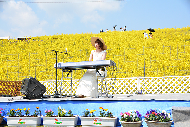 写真：ピアノ演奏者夢子さんによる音楽ライブ