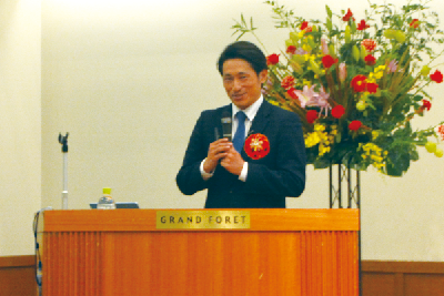 写真：関谷栄誉教授の講演