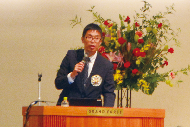 写真：大王製紙大川室長の講演