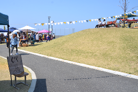 写真：じくの会場の入口