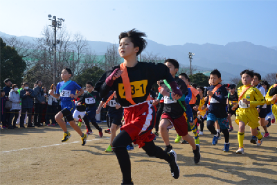 小学生駅伝大会の様子の画像1