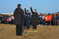 写真：選手宣誓