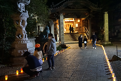 写真：三島神社の様子