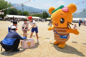 三島小学校運動会へお出かけの写真3