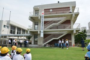 松柏小学校運動場芝生化オープニングイベント2