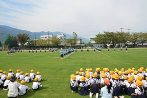 松柏小学校運動場芝生化オープニングイベント3