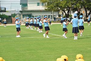 松柏小学校運動場芝生化オープニングイベント4