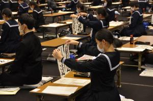 写真：選択の様子