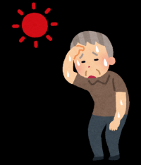 残暑による熱中症予防