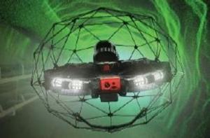 球体型ドローン　Elios3